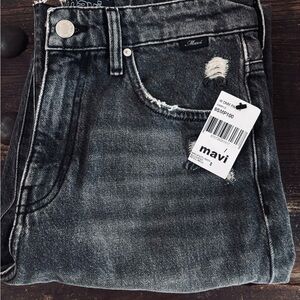 Mavi Gray Distressed Denim